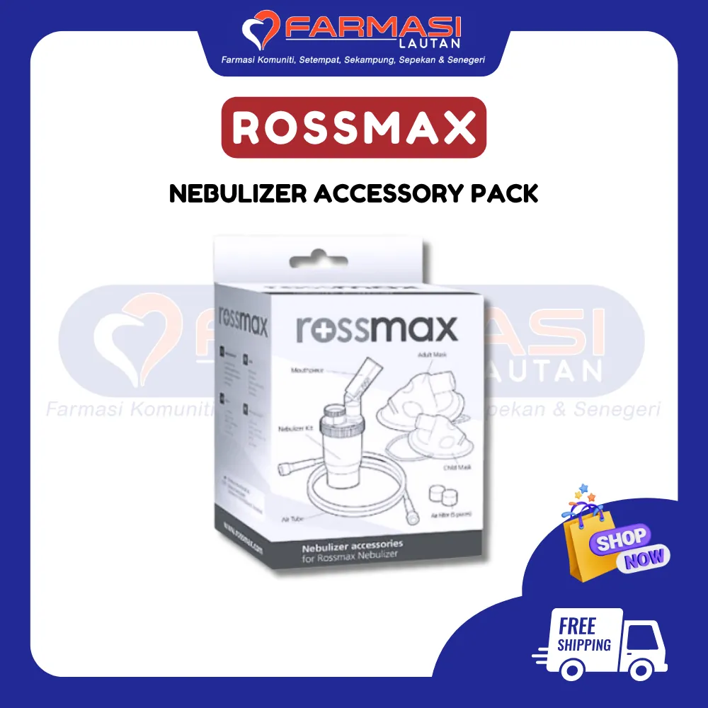 ROSSMAX NEBULIZER MASK ADULT AND PAEDIATRIC MASK
