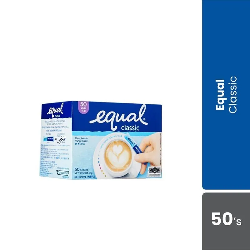 EQUAL CLASSIC SWEETENER 50 G 50 SCHTS