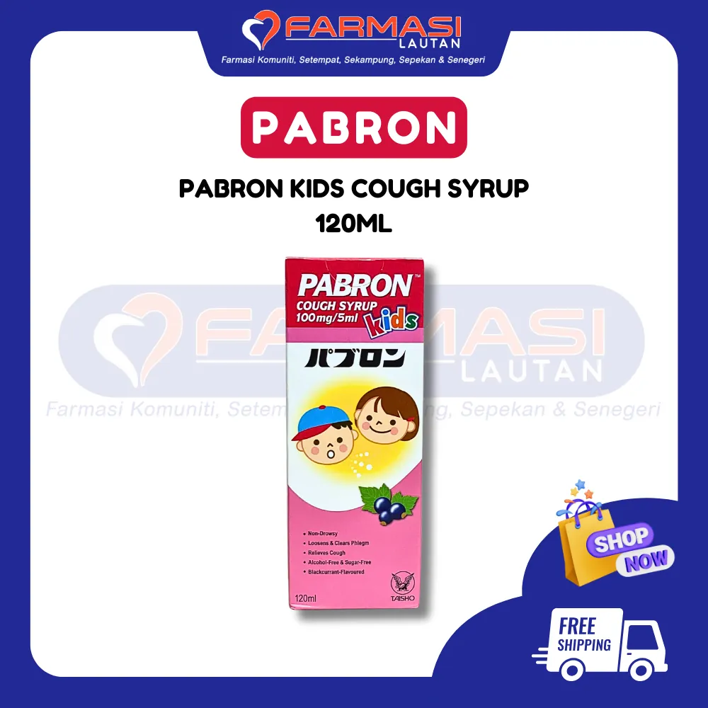 PABRON COUGH KIDS 120 ML