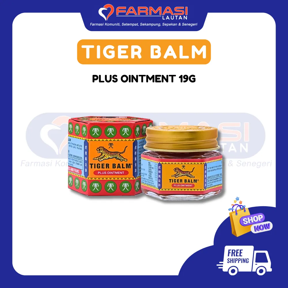 TIGER BALM PLUS OINTMENT 19 G