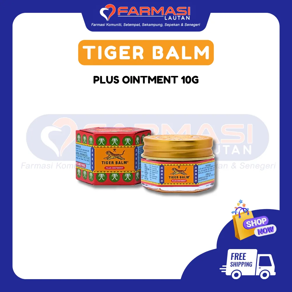 TIGER BALM PLUS OINTMENT 10 G
