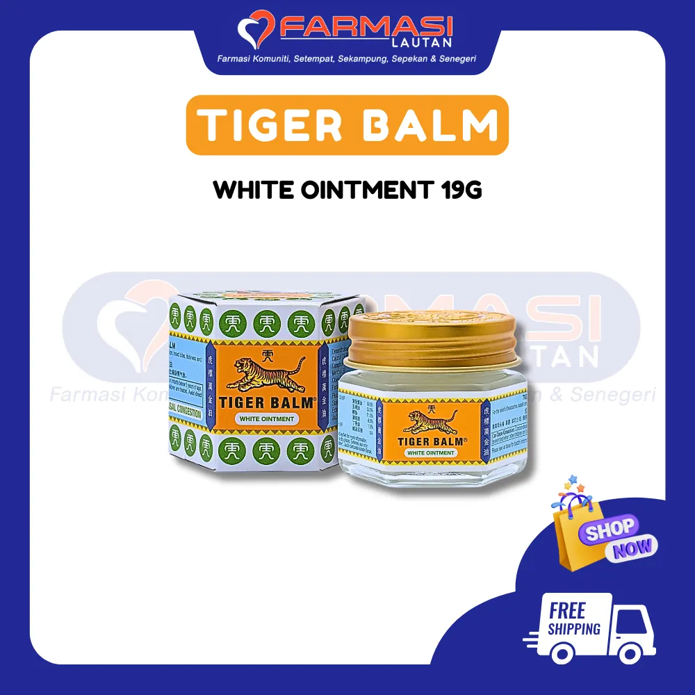 TIGER BALM WHITE OINTMENT 19 G