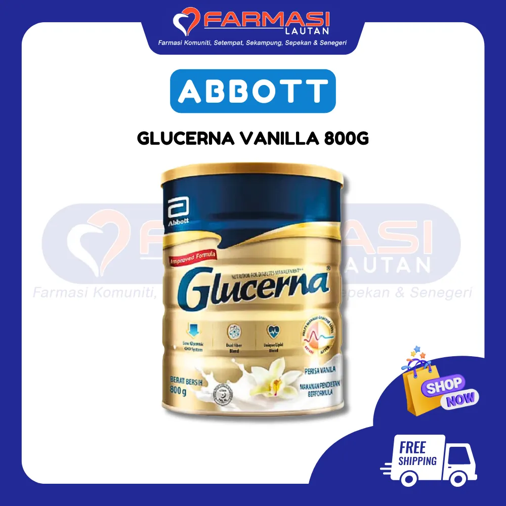 GLUCERNA VANILLA 800 G