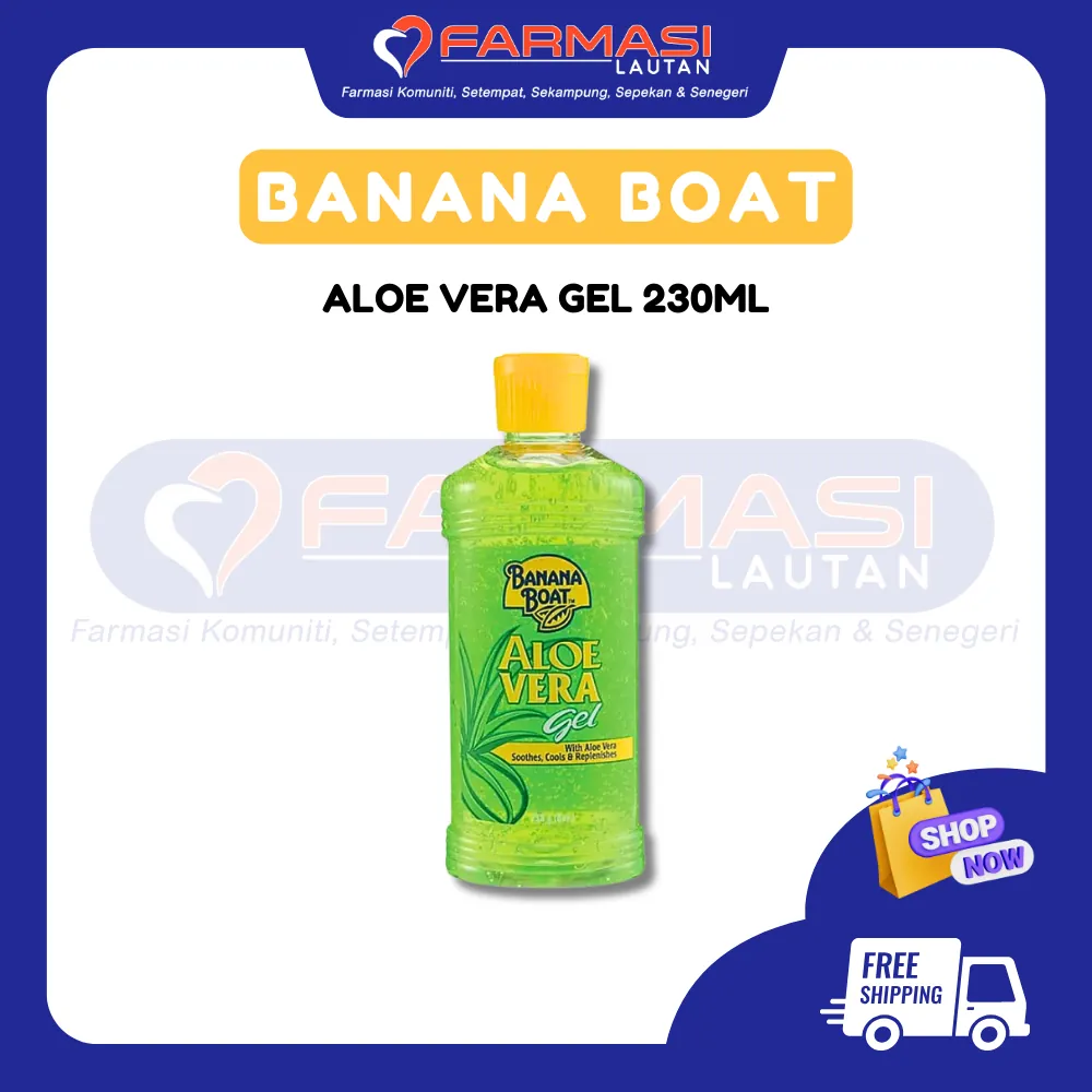 BANANA BOAT ALOE VERA GEL 230 ML