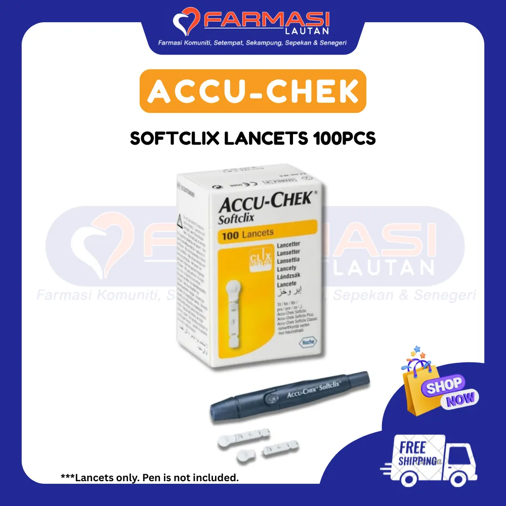 ACCU-CHEK SOFTCLIX 100 PCS