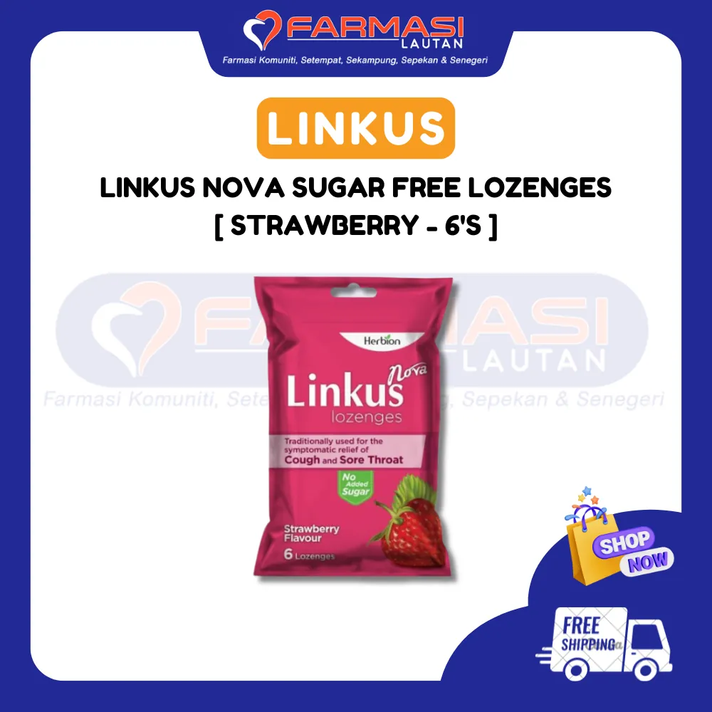 LINKUS NOVA STRAWBERRY SUGAR FREE 6 LZG