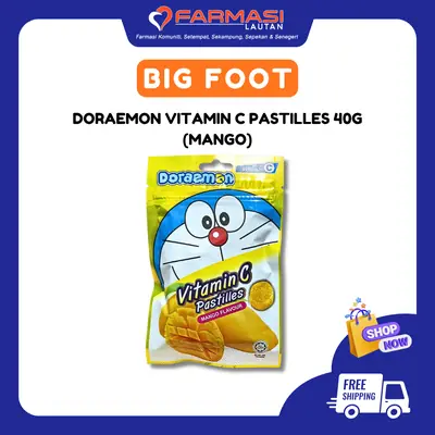Doraemon Vit C Pastilles Mango 40 g