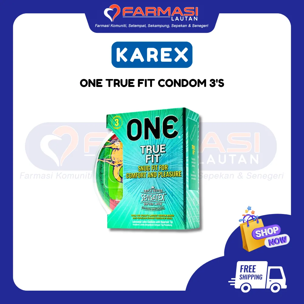 KAREX ONE TRUE FIT 3 CONDOMS