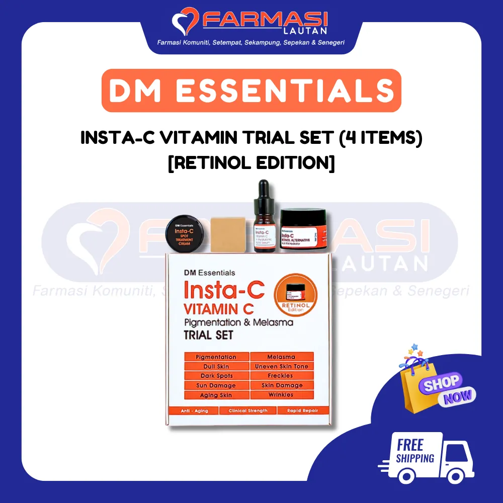 DM ESSENTIALS INSTA-C RETINOL EDITION TRIAL SET