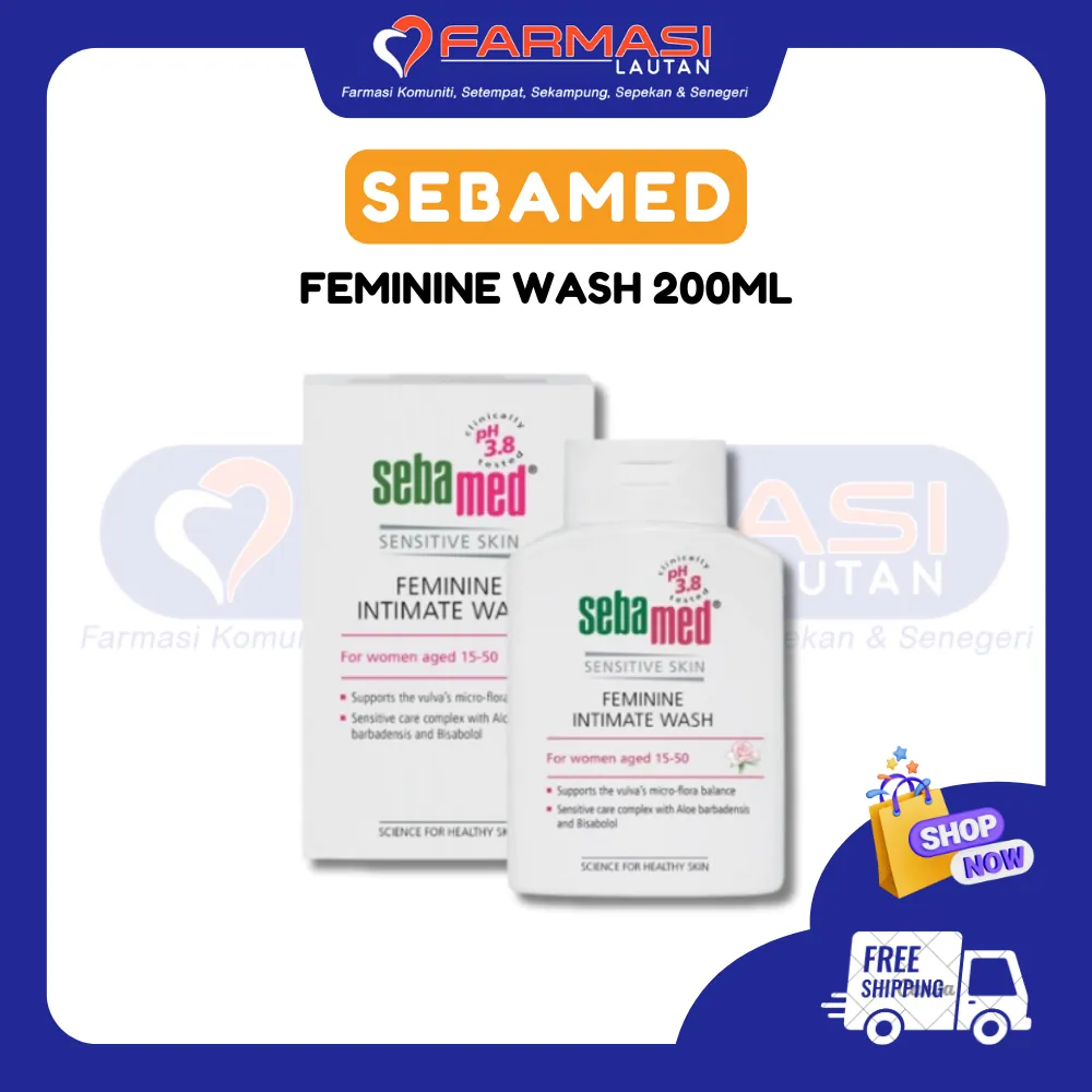 SEBAMED FEMININE WASH 200 ML