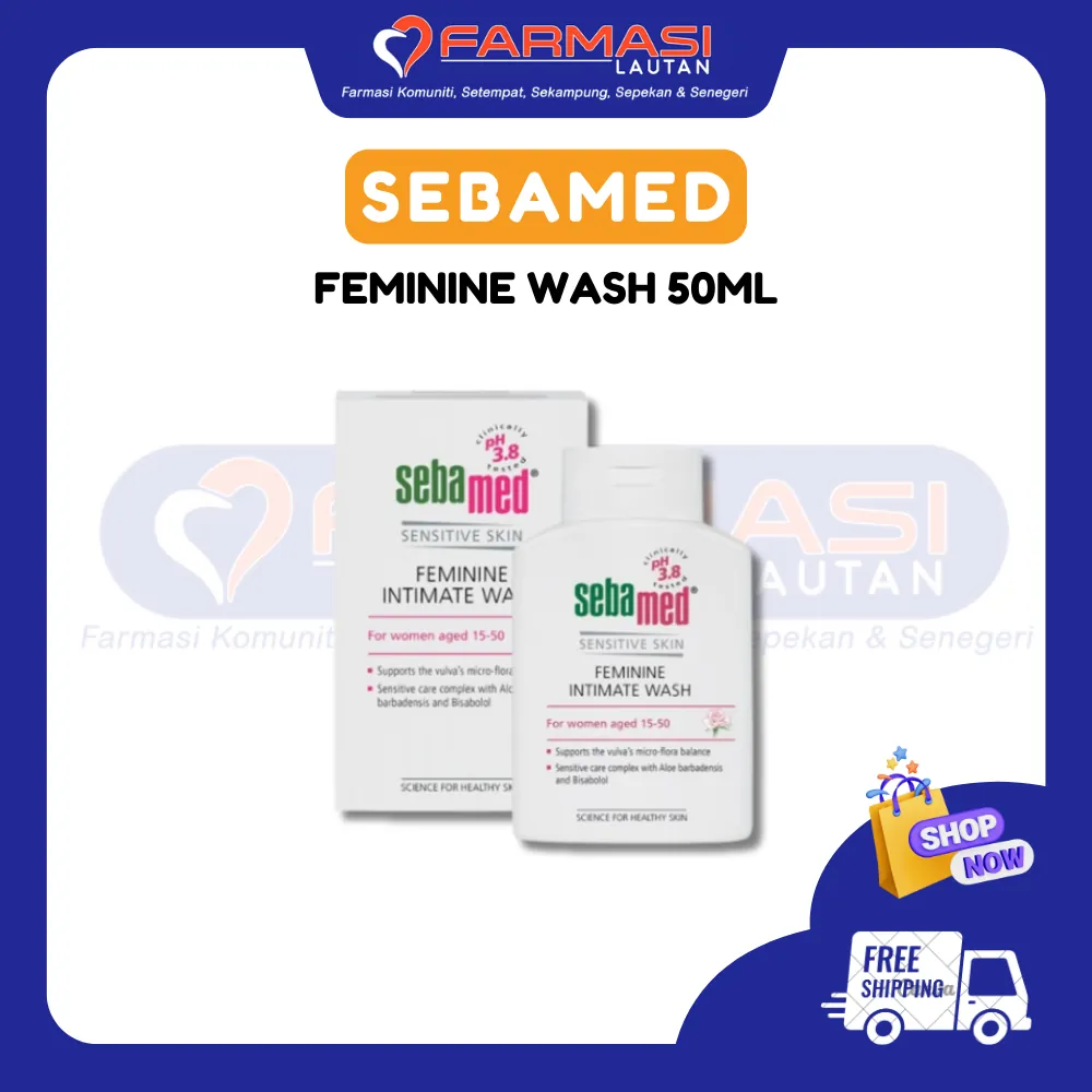 SEBAMED FEMININE WASH 50 ML