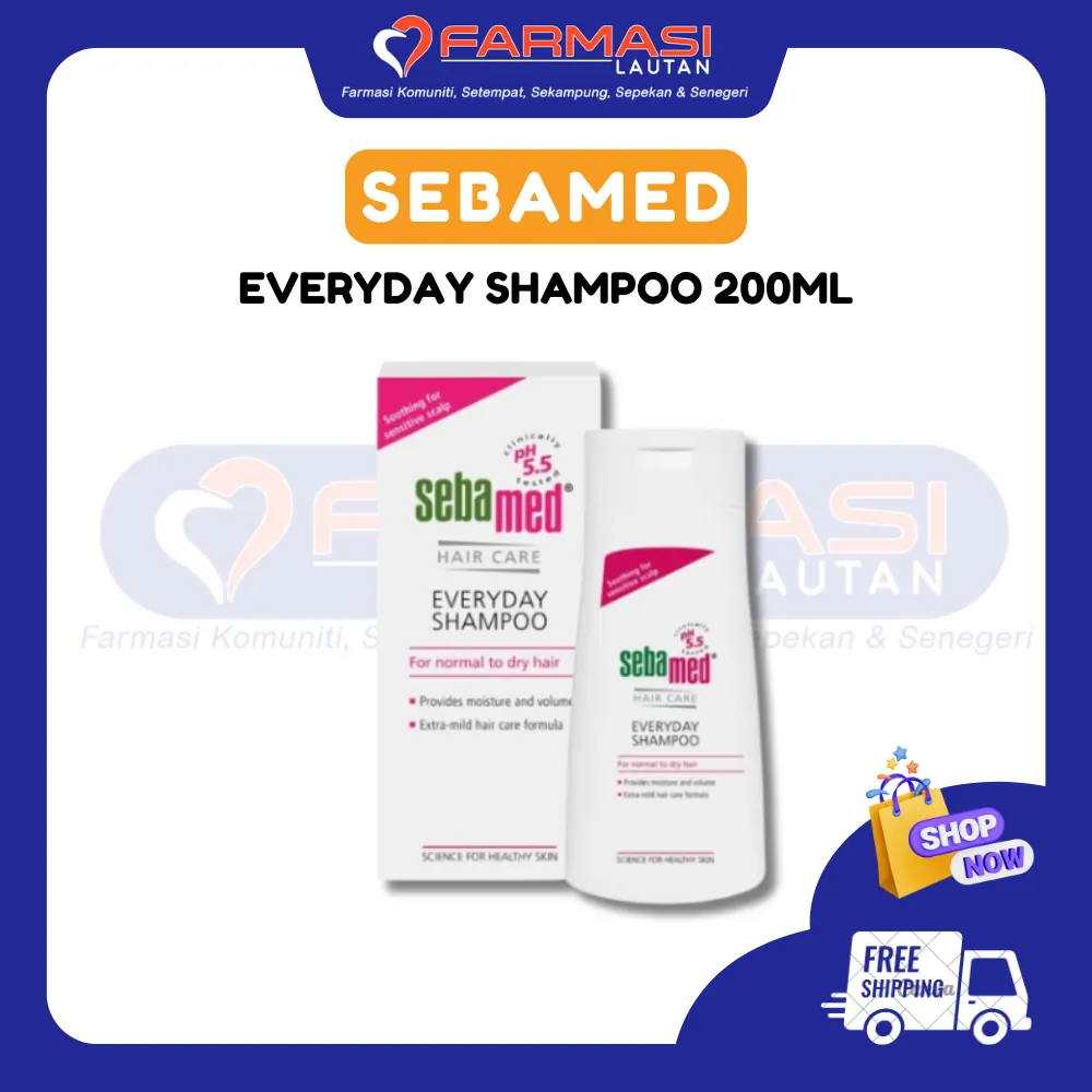 SEBAMED EVERYDAY SHAMPOO 200 ML