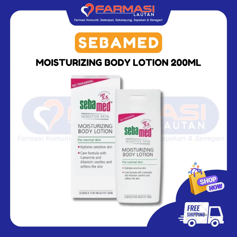SEBAMED MOISTURIZING BODY LOTION 200 ML