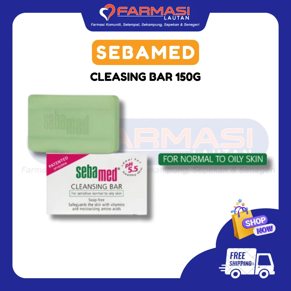 SEBAMED CLEANSING BAR 150 G