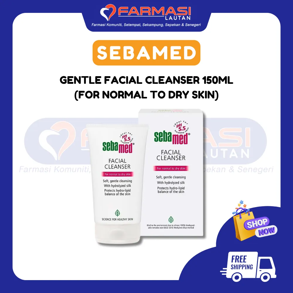 SEBAMED FACIAL CLEANSER NORMAL TO DRY SKIN 150 ML