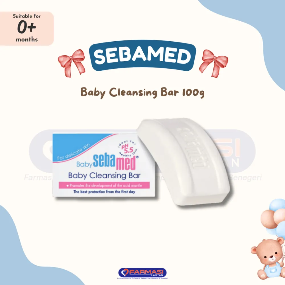 SEBAMED BABY CLEANSING BAR 100 G