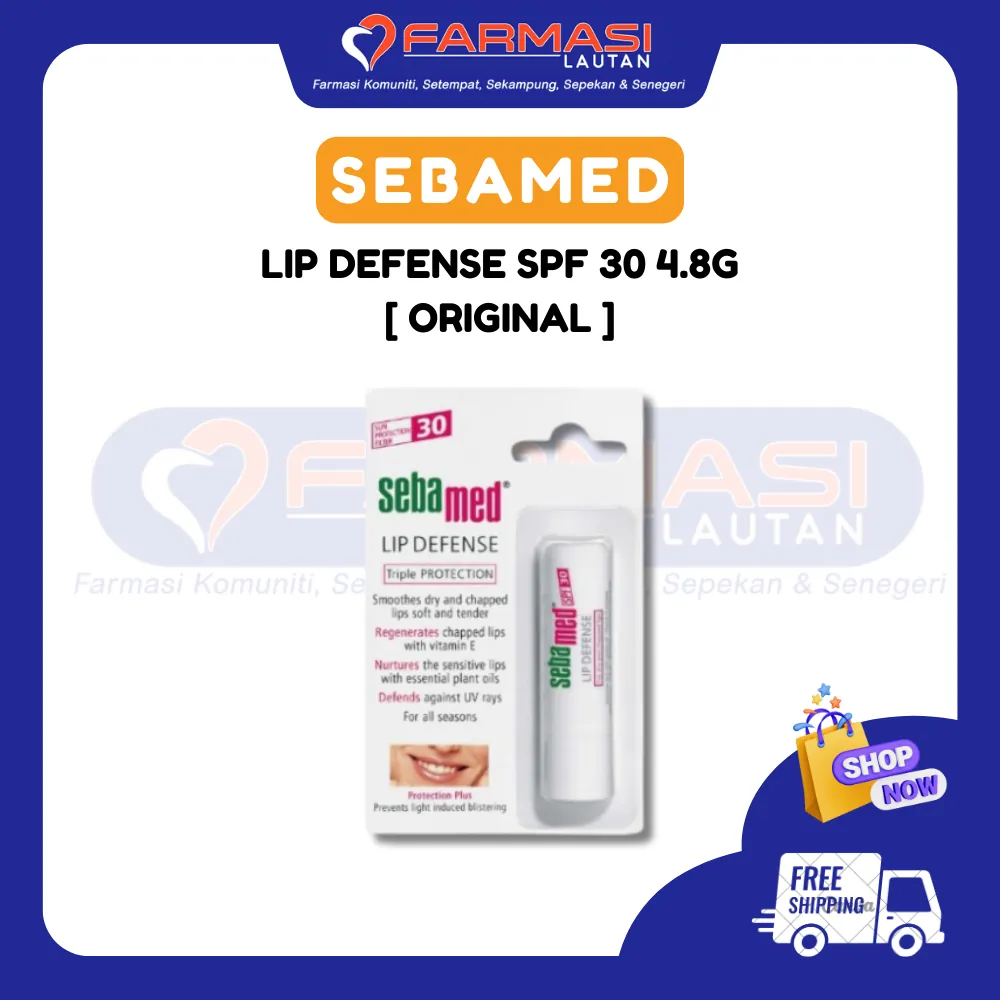 SEBAMED LIP DEFENSE SPF 30 4.8 G