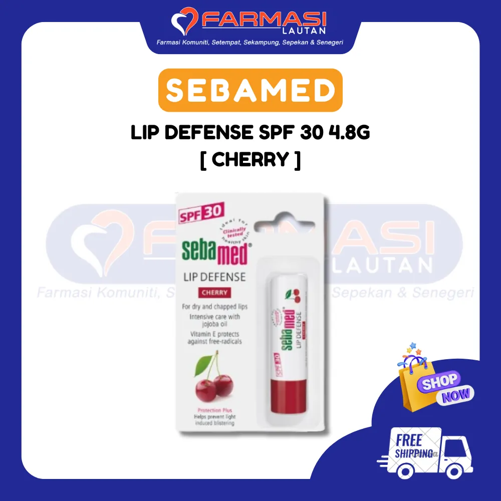 SEBAMED LIP DEFENSE SPF 30 CHERRY 4.8 G
