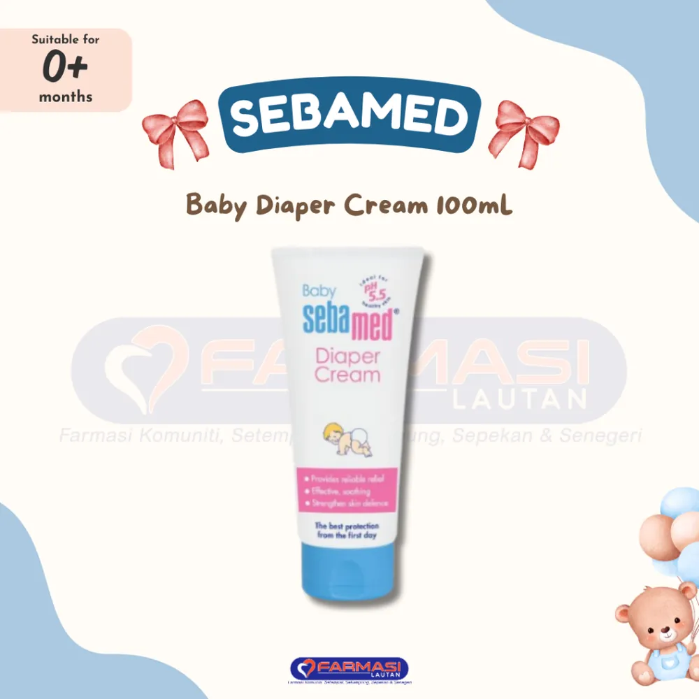 SEBAMED BABY DIAPER CREAM 100 ML
