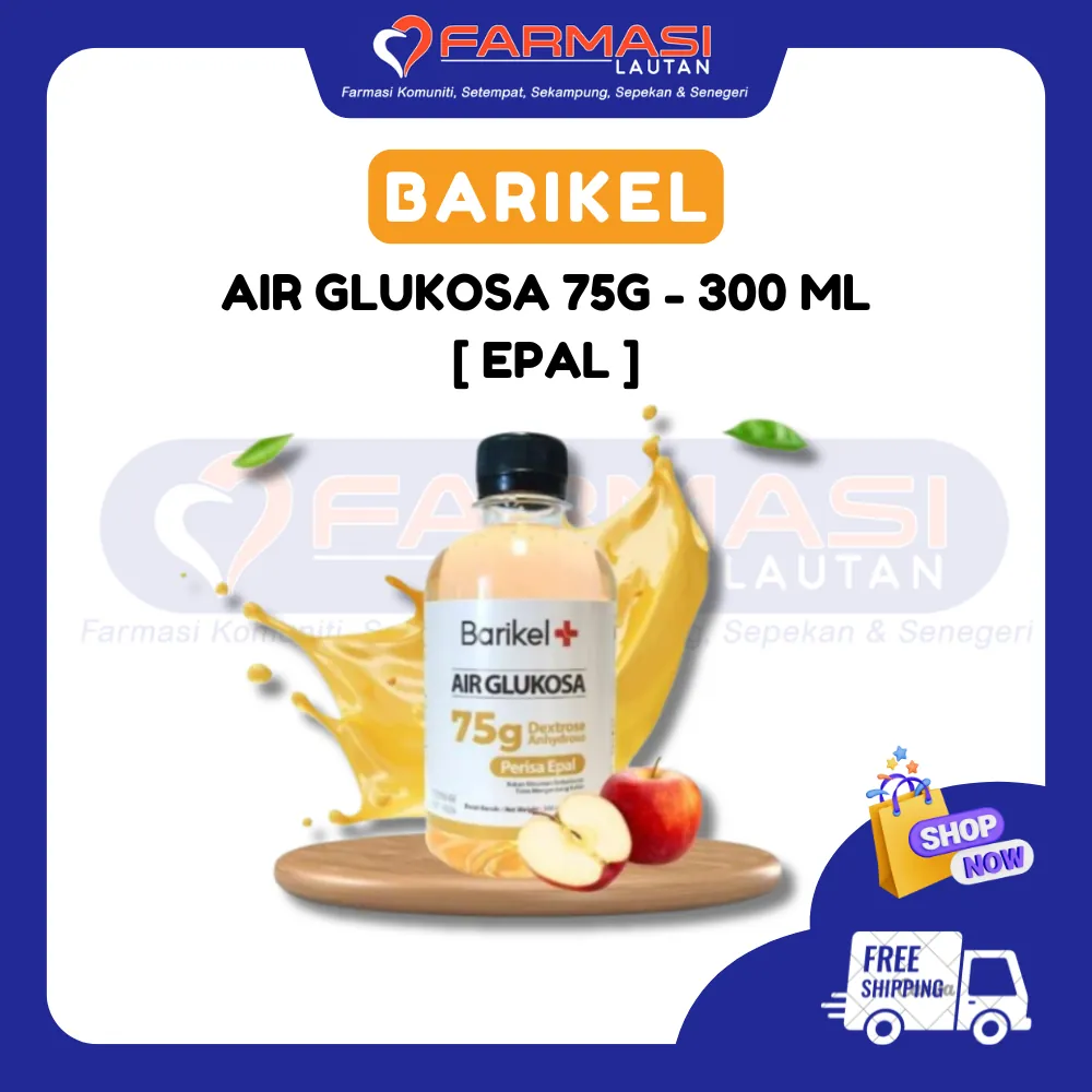 BARIKEL AIR GLUKOSA 75 G EPAL 300 ML