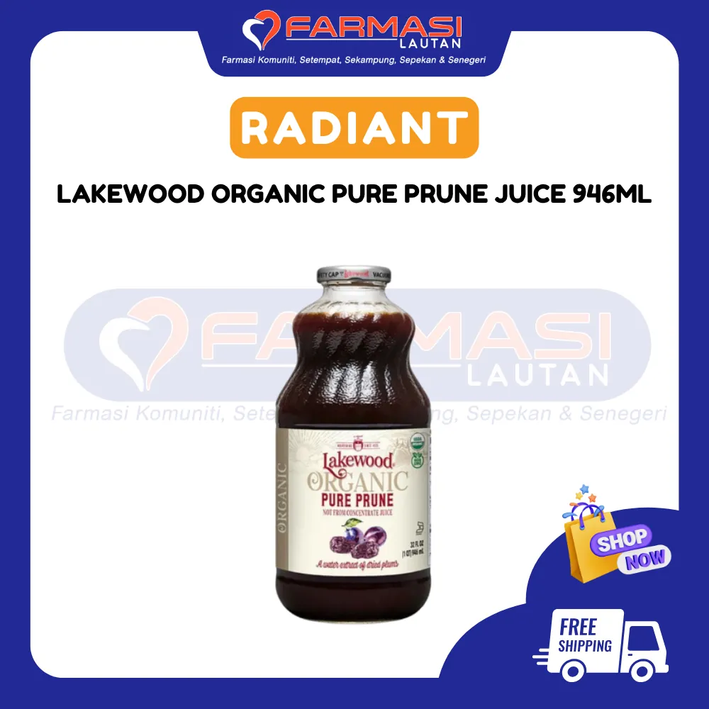 LAKEWOOD PURE PRUNE JUICE 946 ML