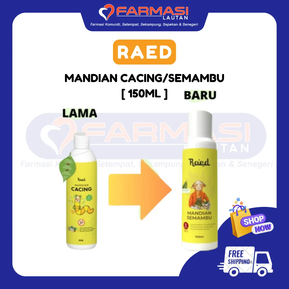 RAED MANDIAN CACING/SEMAMBU 150 ML