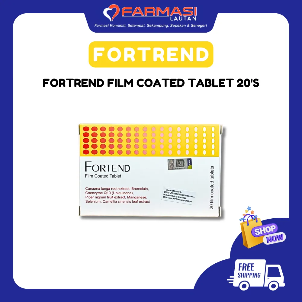 FORTEND 1200 MG 20 FILM COATED TABLETS