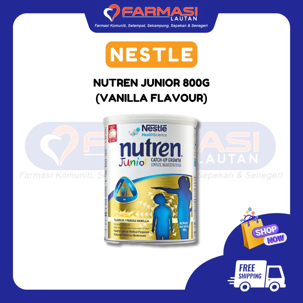 NUTREN JUNIOR VANILLA 800 G