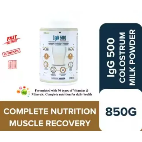 EXCELAB IGG 500 COLOSTRUM MILK 850 G