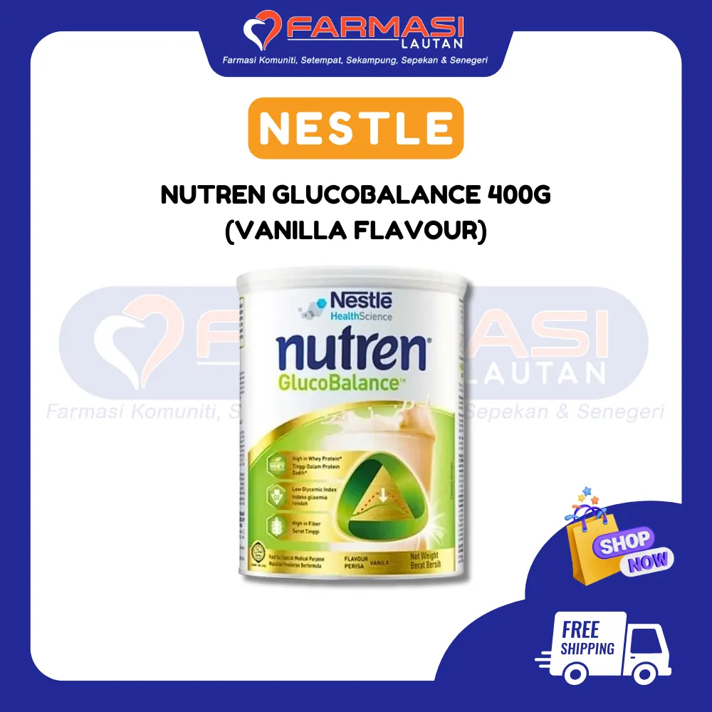 NUTREN GLUCOBALANCE VANILLA 400 G