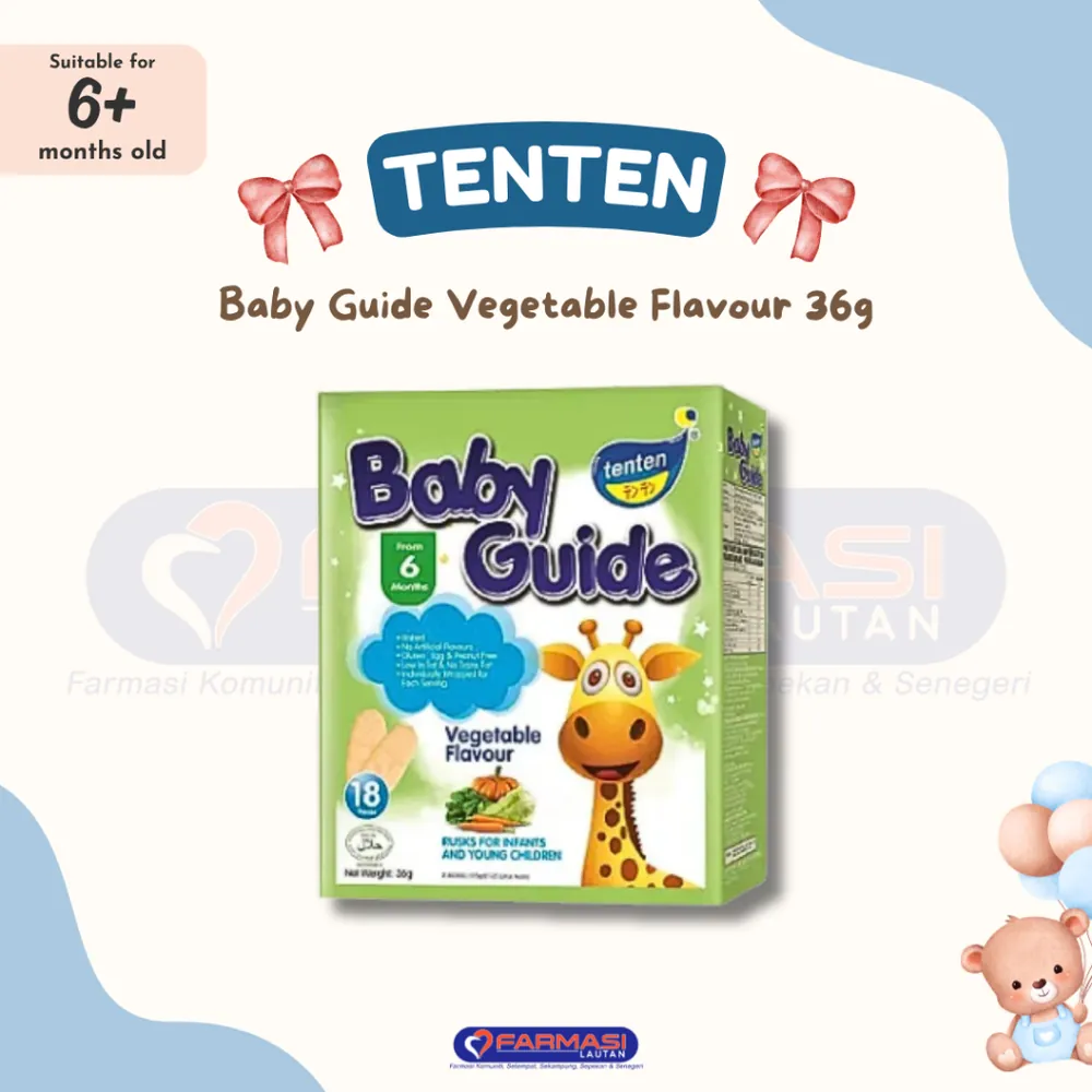 TENTEN BABY GUIDE VEGETABLE 36 G