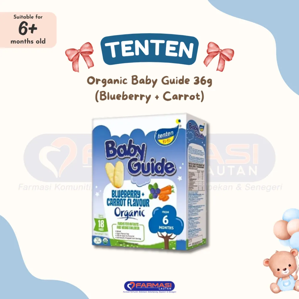 TENTEN BABY GUIDE (BLUEBERRY & CARROT) 36 G