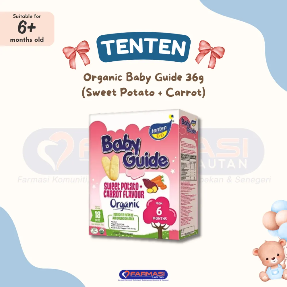 TENTEN BABY GUIDE (SWEET POTATO & CARROT) 36 G