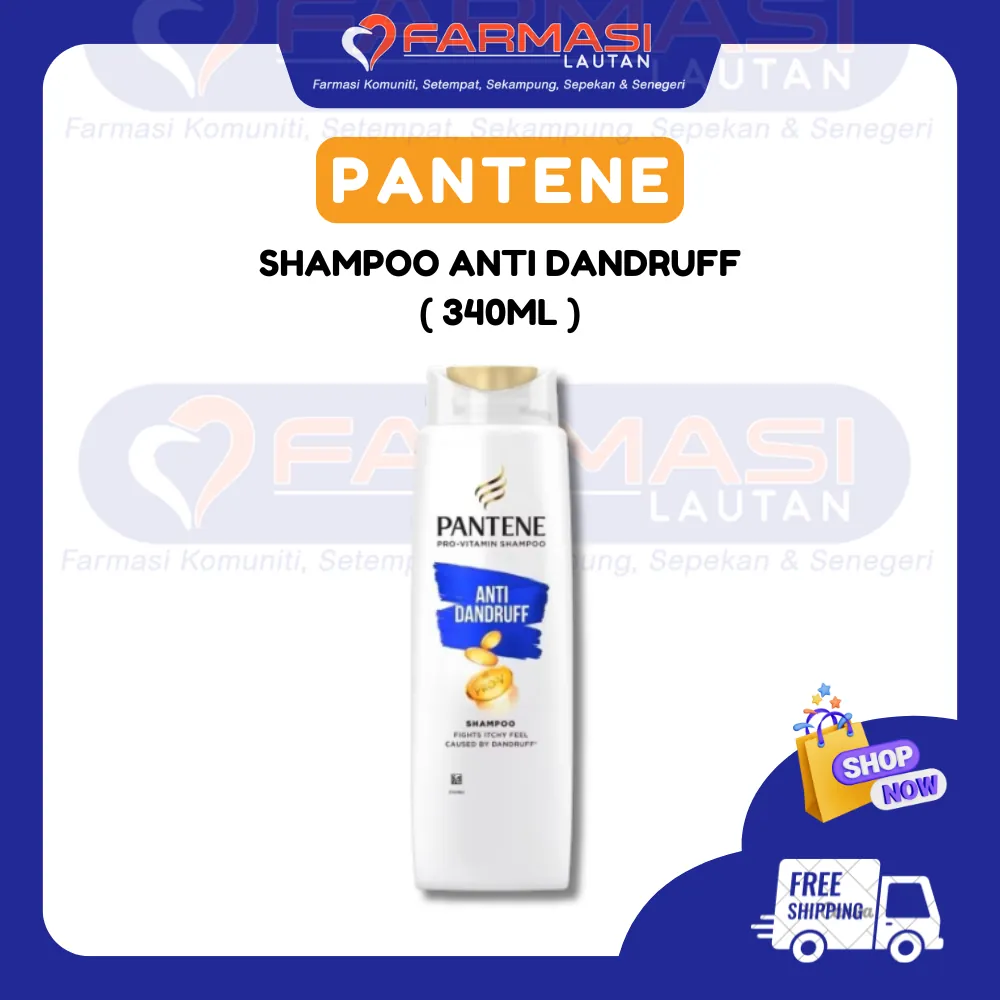 PANTENE SHAMPOO ANTI DANDRUFF 340 ML