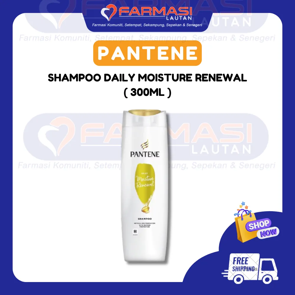 PANTENE SHAMPOO DAILY MOISTURE RENEWAL/ REPAIR 340 ML