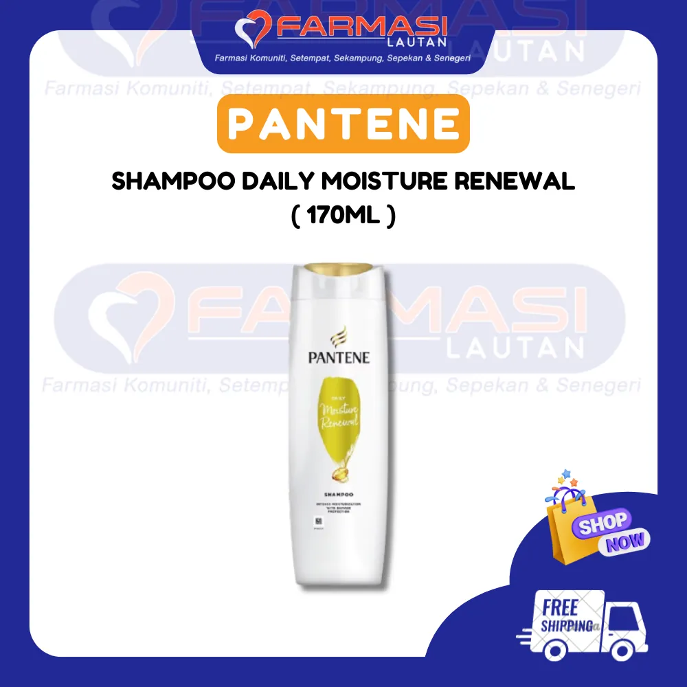 PANTENE SHAMPOO DAILY MOISTURE RENEWAL / REPAIR 170 ML