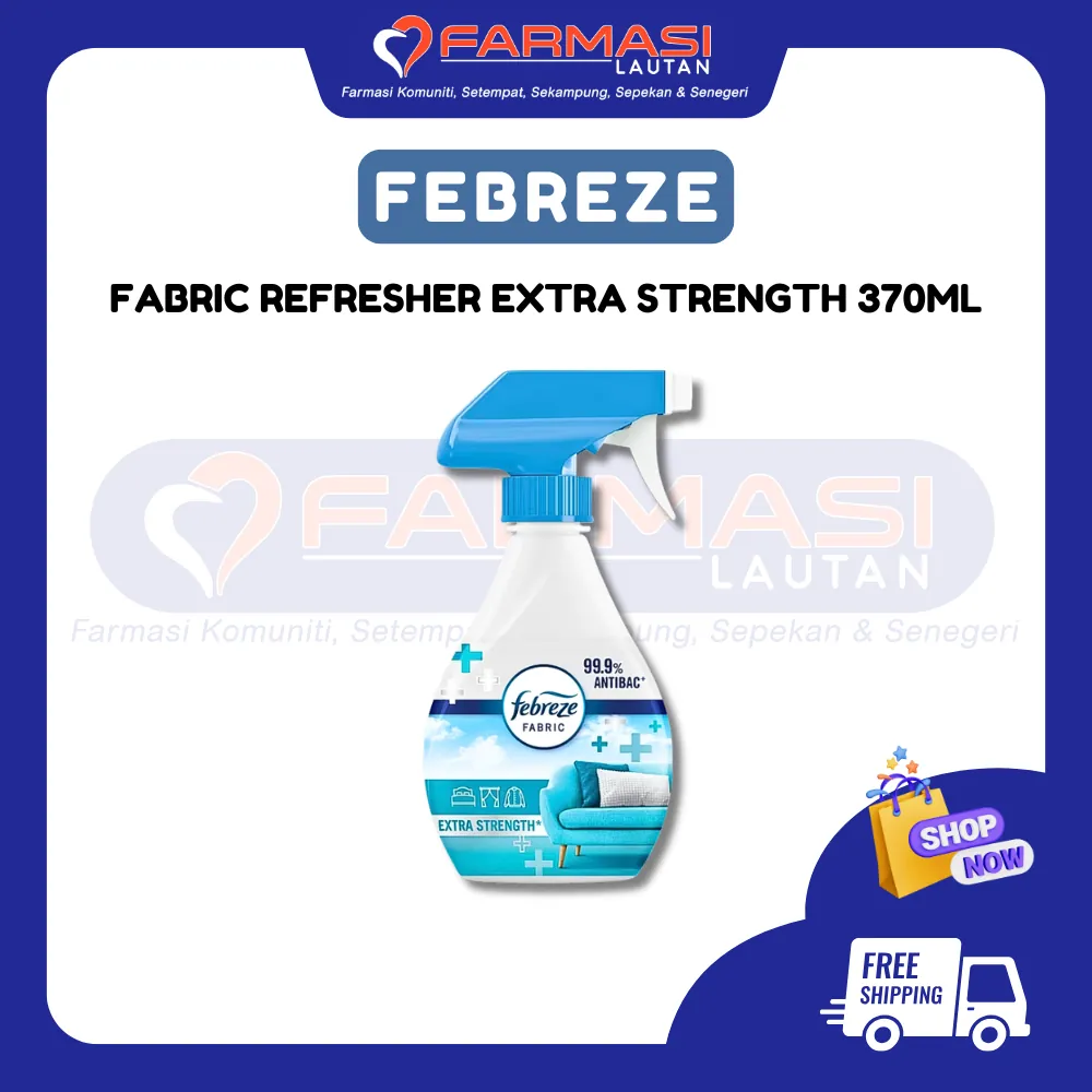 FEBREZE FABRIC REFRESHER EXTRA STRENGTH 370 ML