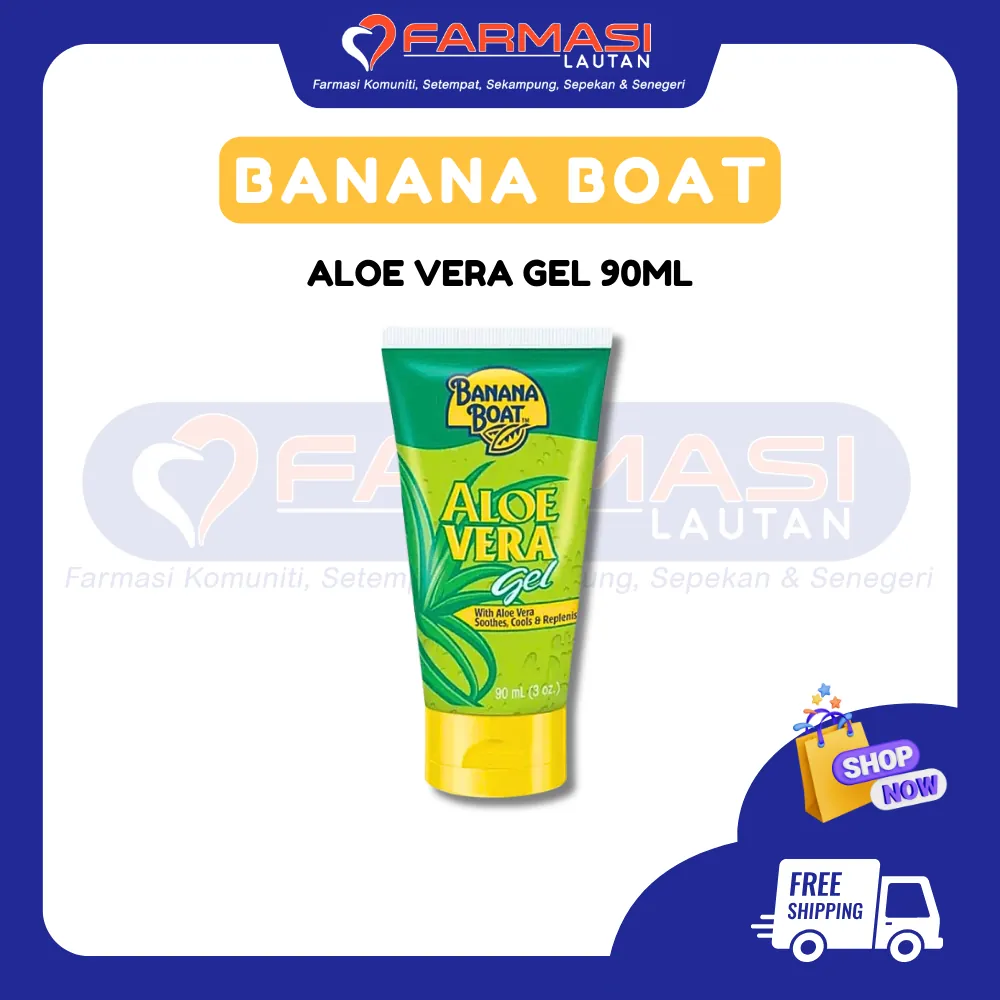 BANANA BOAT ALOE VERA GEL 90 ML