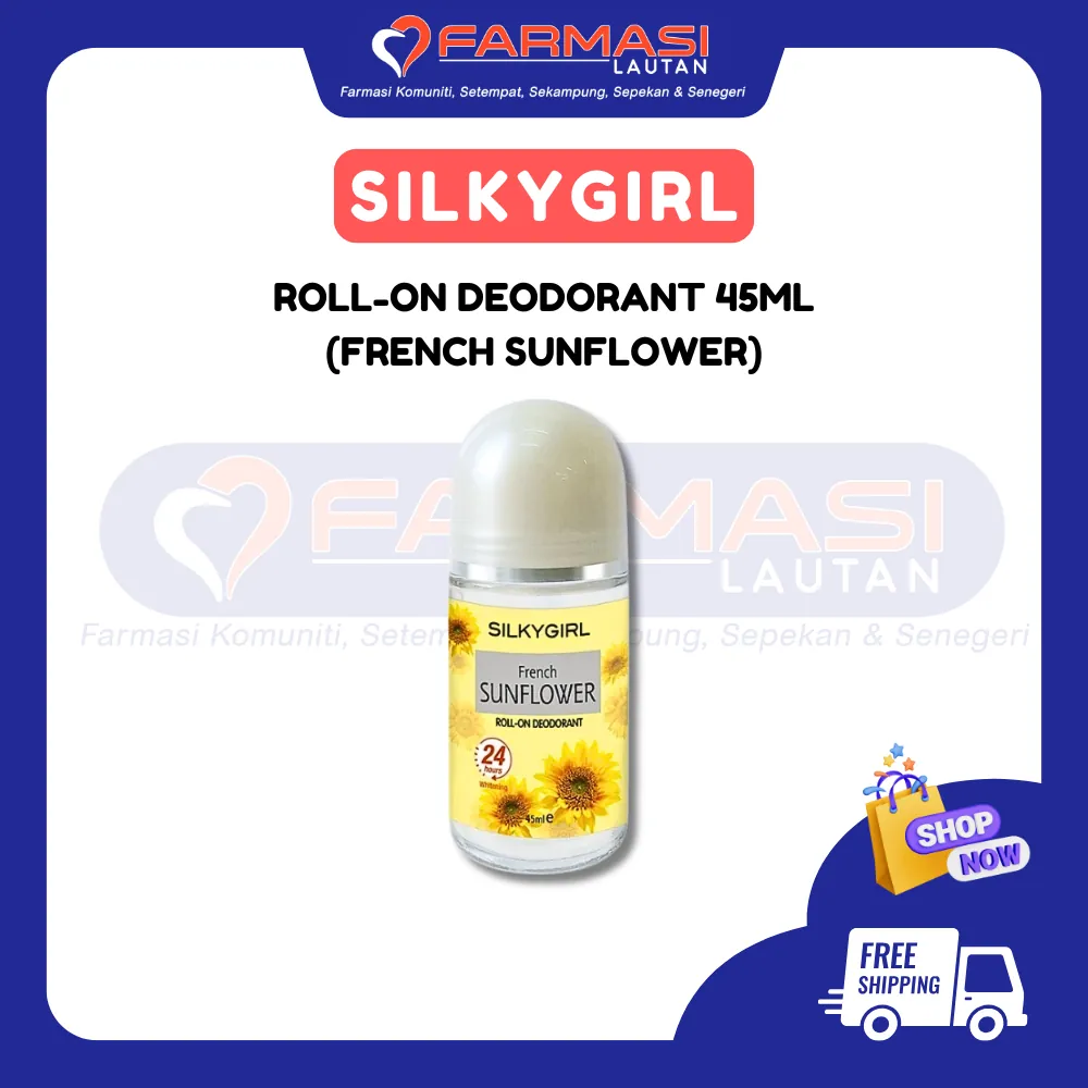 SILKYGIRL ROLL-ON DEODORANT F/SUNFLOWER 45 ML