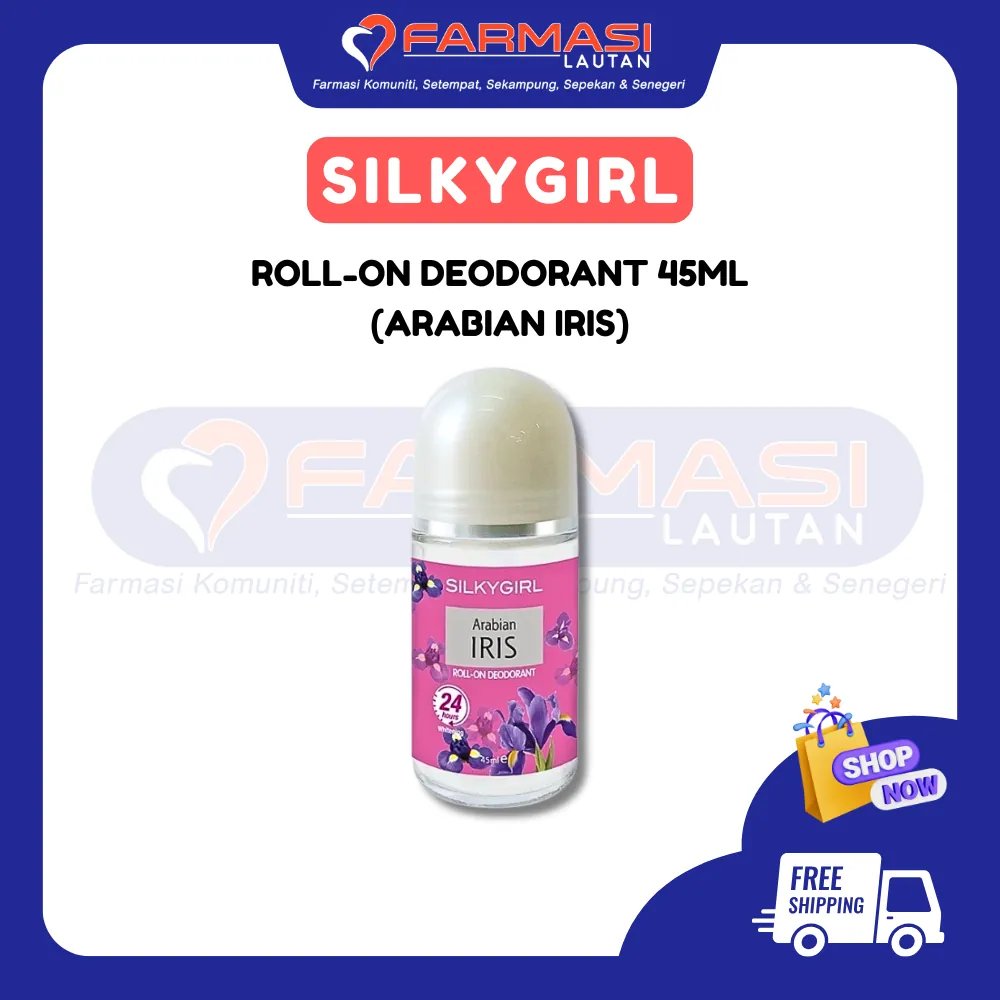 SILKYGIRL ROLL-ON DEODORANT ARABIAN IRIS 45 ML
