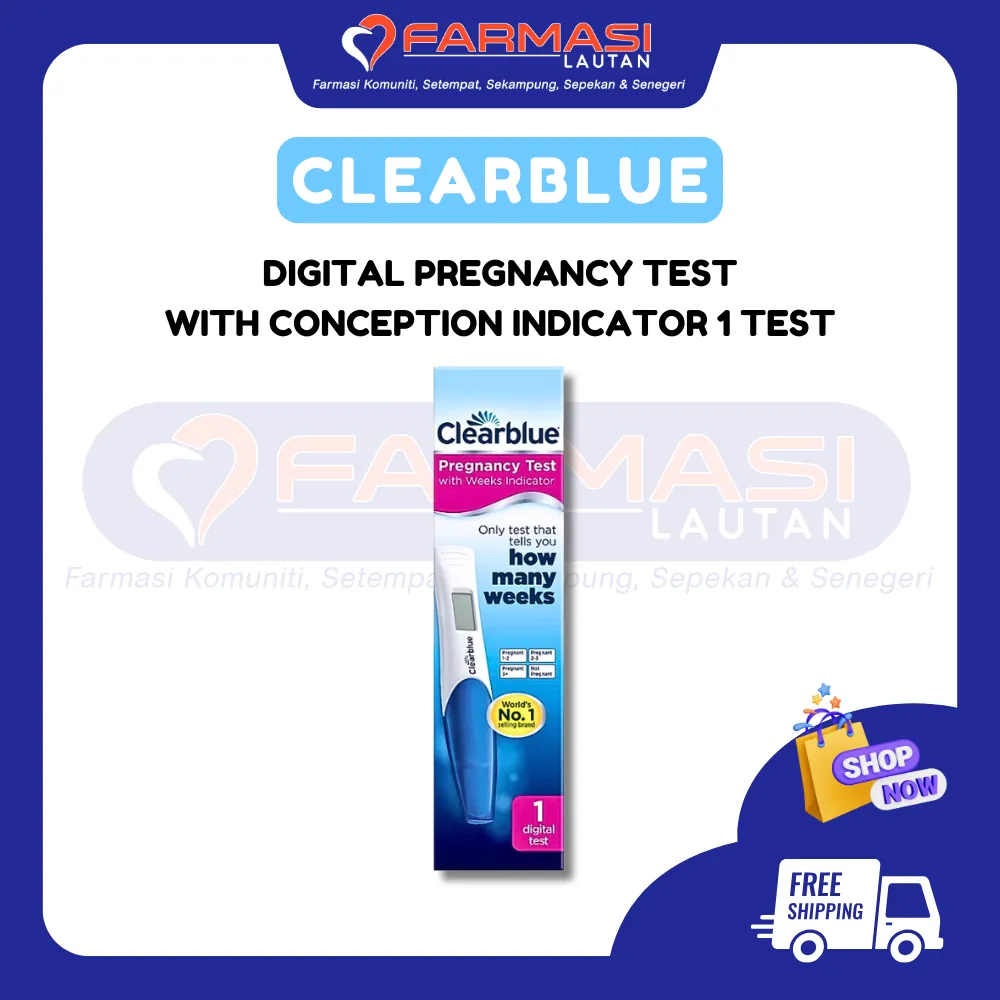 CLEARBLUE DIGITAL PREGNANCY TEST WITH CONCEPTION INDICATOR