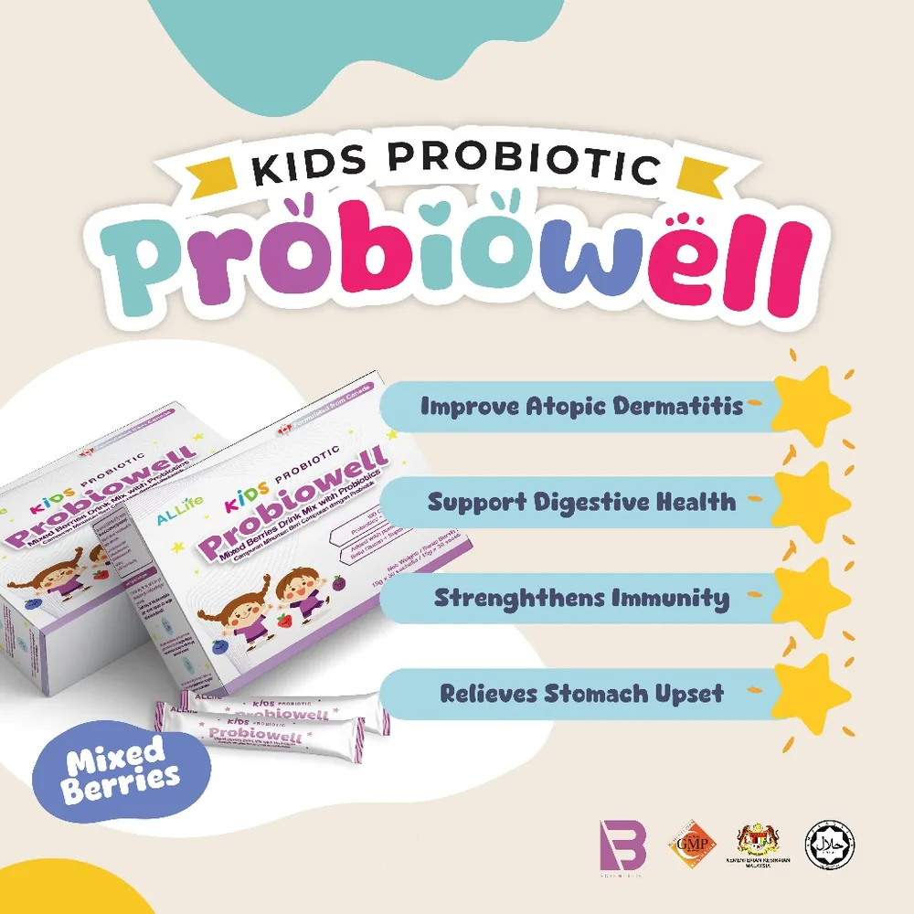 ALLIFE KIDS PROBIOTIC PROBIOWELL 30 SCHTS