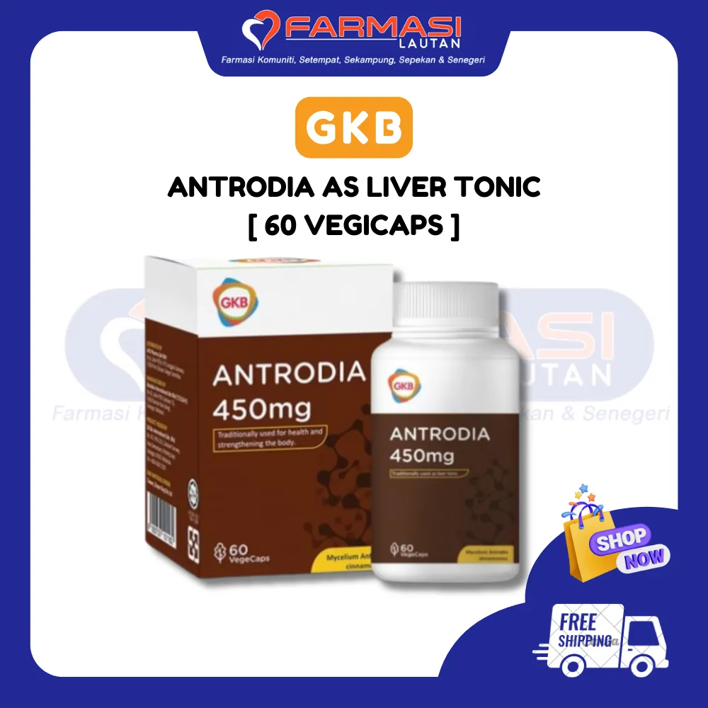 GKB ANTRODIA 450 MG 60 VCAPS