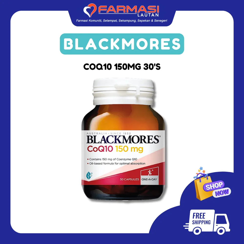 BLACKMORES COQ10 150 MG 30 CAPS