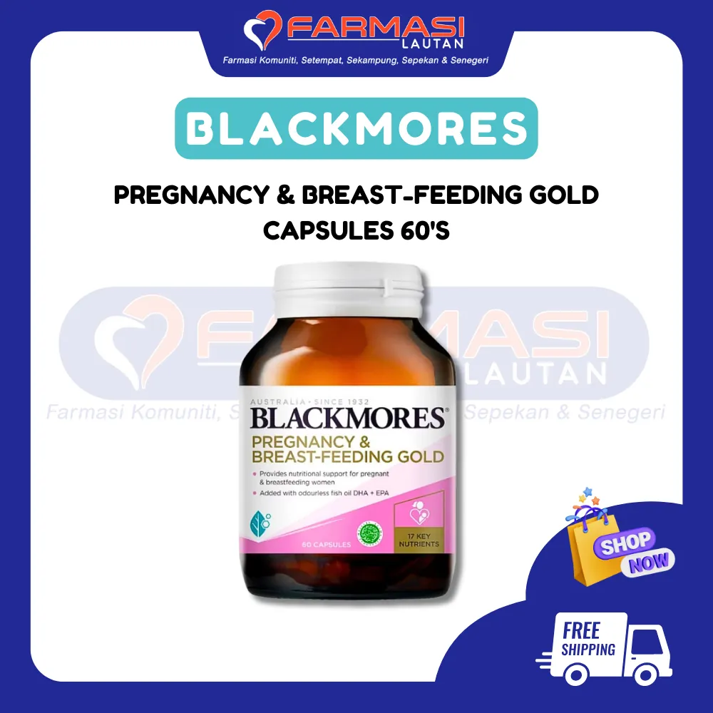BLACKMORES PREGNANCY & BREAST-FEEDING GOLD 60 CAPS