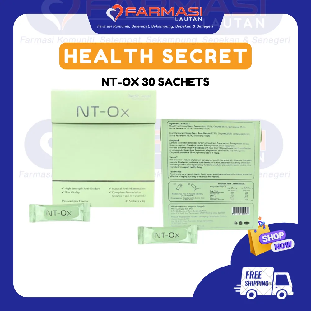 HEALTH SECRET NT-OX 30 SCHTS