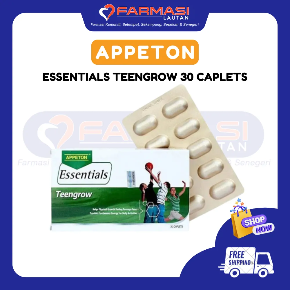 APPETON ESSENTIALS TEENGROW 30 CPLTS