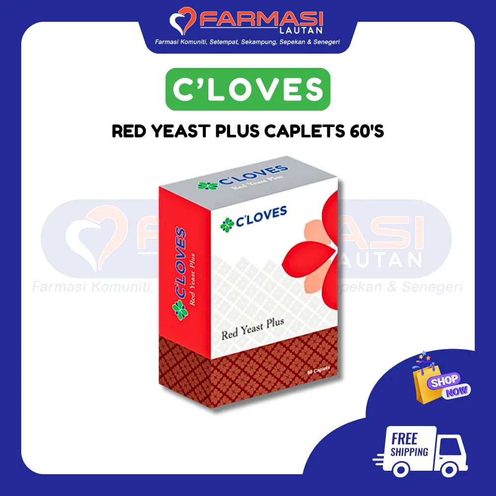 C'LOVES RED YEAST RICE PLUS 60 TABS