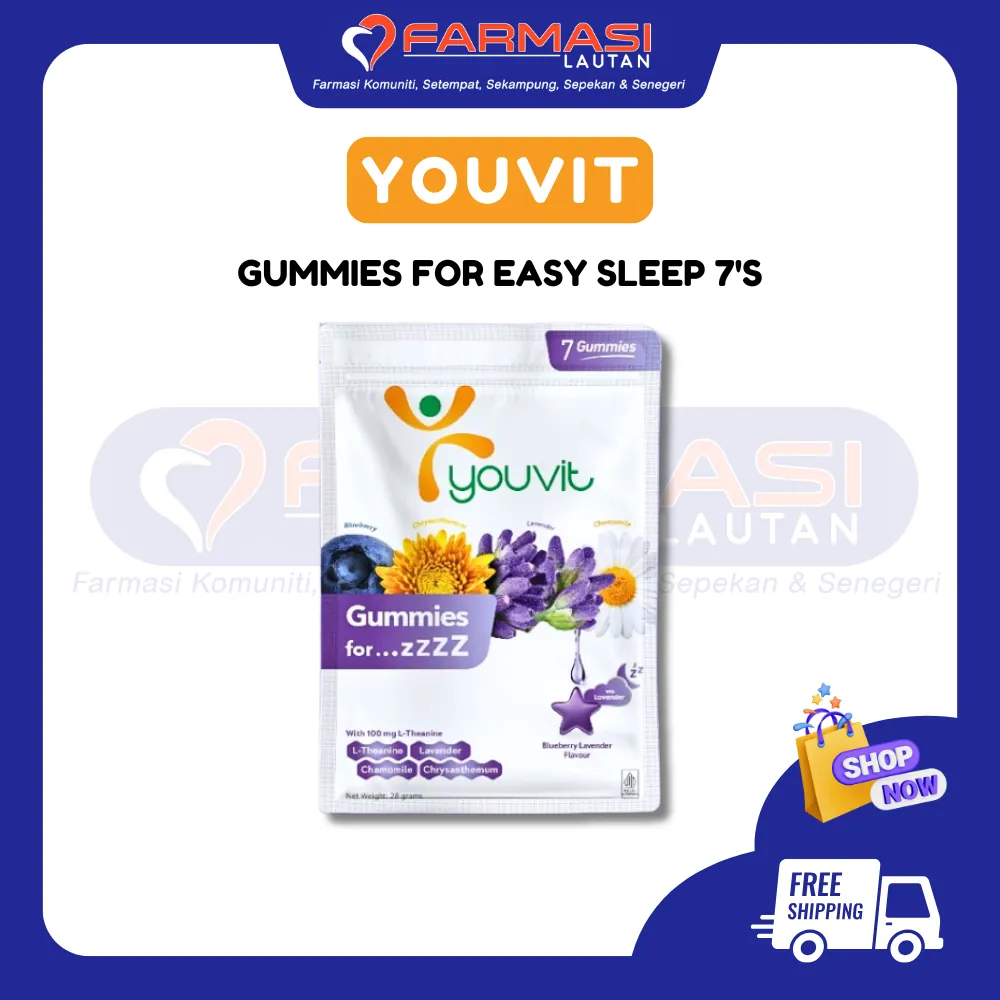 YOUVIT ADULT GUMMIES FOR EZZzLEEP 7'S