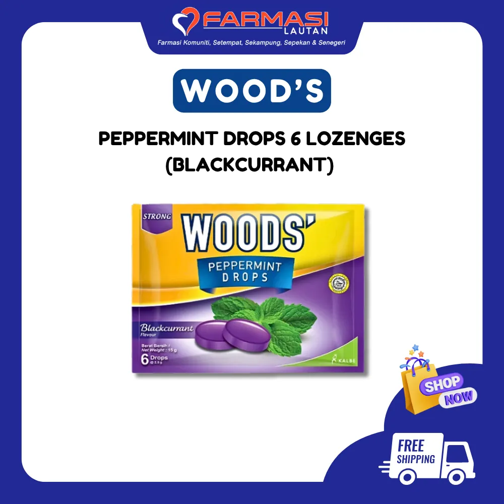 WOOD'S BLACKCURRANT 6 LZGS